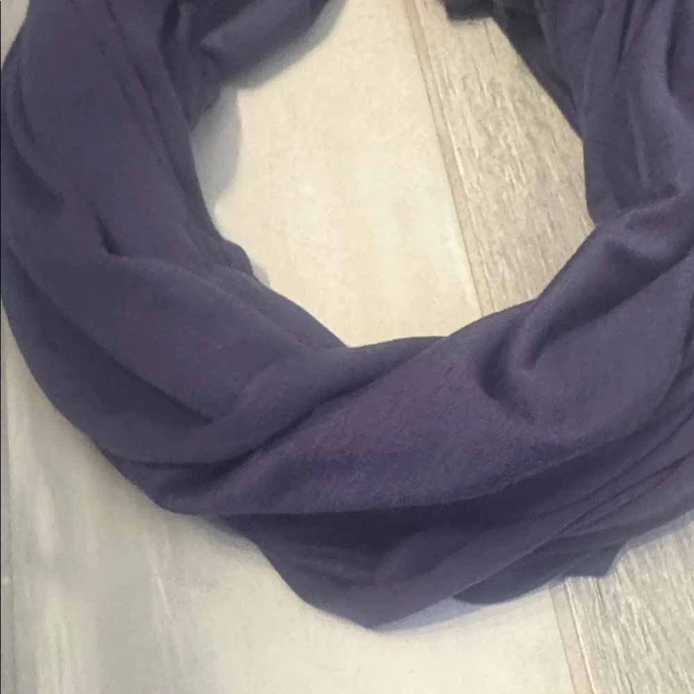 New York & Company Deep Plum Infinity Scarf